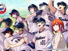 東京ヤクルトスワローズとオトメイトのコラボタイトル「My9Swallows TOPSTARS LEAGUE」,公式サイトをオープン