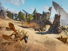 文明が崩壊した砂の惑星で伝説の巨獣たちを狩猟する。アクションRPG「Atlas Fallen」,日本語版公式サイトを公開