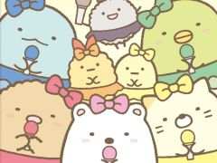 「すみっコぐらし みんなでリズムパーティ」本日発売。アイドルコスチュームのぬいぐるみが手に入る応募者全員プレゼントキャンペーンも