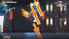 画像集 No.025のサムネイル画像 / PS5/PS4版「蒼き雷霆 ガンヴォルト 鎖環」が本日発売へ。追加シナリオやオンラインランキングを追加するアップデートVer.2.0.0も配信