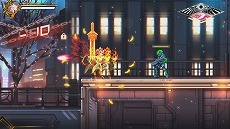 画像集 No.031のサムネイル画像 / PS5/PS4版「蒼き雷霆 ガンヴォルト 鎖環」が本日発売へ。追加シナリオやオンラインランキングを追加するアップデートVer.2.0.0も配信
