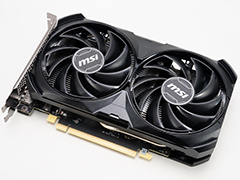 ミドルクラスGPUの大本命「GeForce RTX 4060」の実力をMSI製「RTX 4060 VENTUS 2X」でチェック。DLSS 3対応ゲームが今後の鍵に