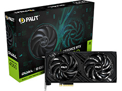 Palit製のGeForce RTX 4060搭載カードがドスパラから発売に。税込価格は5万1800円