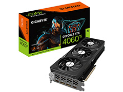 16GB版RTX 4060 TiカードがGIGABYTEとGALAKURO GAMINGからも登場