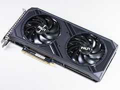 独自大型クーラー採用のPalit製「GeForce RTX 4070 SUPER Dual」を試す。リファレンス仕様で消費電力あたり性能に優れる