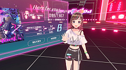 画像集 No.002のサムネイル画像 / PS VR2があってもなくても楽しめる!PS5版「Kizuna AI - Touch the Beat!」が配信中。キズナアイと一緒に遊べるリズムゲーム