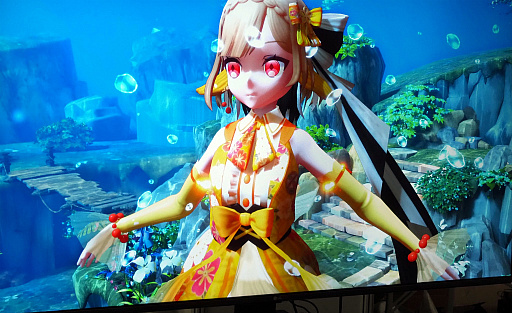 画像集 No.004のサムネイル画像 / ［TGS2023］かわいいシーマンこと，人魚育成ゲーム「マイメード」はどうなった？　ブースを訪ねたら“プロジェクト化”してた
