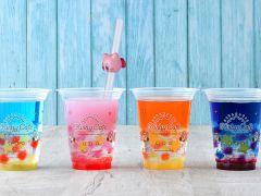 「Kirby Café」,新作テイクアウトドリンク全4種を4月17日に発売。カービィ,ワドルディ,デデデ大王,メタナイトをイメージしたドリンク