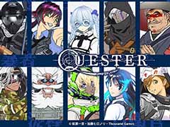 漫画家の萩原一至氏が原案・キャラクターデザインを手掛けるダンジョン探索RPG「QUESTER」,Steamにて配信開始
