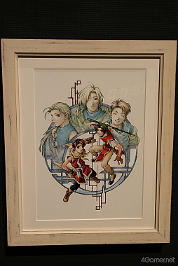 画像ギャラリー No.043のサムネイル画像 / ルカ様の邪悪な圧に,グレミオロスの虚無,ルックの塩対応まで!? 貴重な原画や資料も満載の「幻想水滸伝I&II展 〜幻想博物館〜」レポ