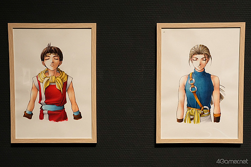 画像ギャラリー No.046のサムネイル画像 / ルカ様の邪悪な圧に,グレミオロスの虚無,ルックの塩対応まで!? 貴重な原画や資料も満載の「幻想水滸伝I&II展 〜幻想博物館〜」レポ