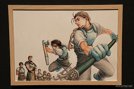 画像ギャラリー No.047のサムネイル画像 / ルカ様の邪悪な圧に,グレミオロスの虚無,ルックの塩対応まで!? 貴重な原画や資料も満載の「幻想水滸伝I&II展 〜幻想博物館〜」レポ