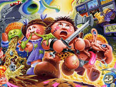 キャベツ畑人形のパロディを題材にした「Garbage Pail Kids: Mad Mike and the Quest for Stale Gum」のレトロ風アクションゲームが登場