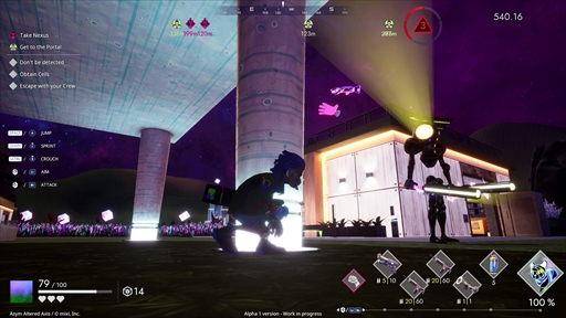 画像集 No.004のサムネイル画像 / MIXIのPC向け非対称型対戦ゲーム「Asym Altered Axis」を紹介。日本から参加可能なαテストが10月19日からスタート