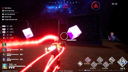 画像集 No.005のサムネイル画像 / MIXIのPC向け非対称型対戦ゲーム「Asym Altered Axis」を紹介。日本から参加可能なαテストが10月19日からスタート