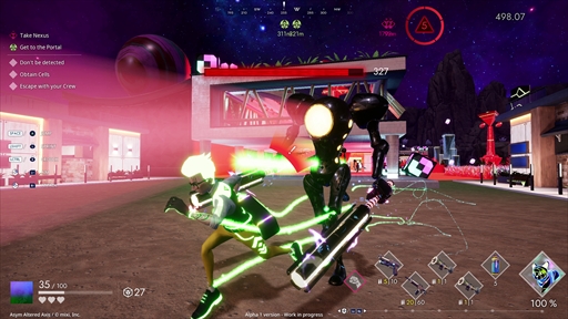 画像集 No.010のサムネイル画像 / MIXIのPC向け非対称型対戦ゲーム「Asym Altered Axis」を紹介。日本から参加可能なαテストが10月19日からスタート