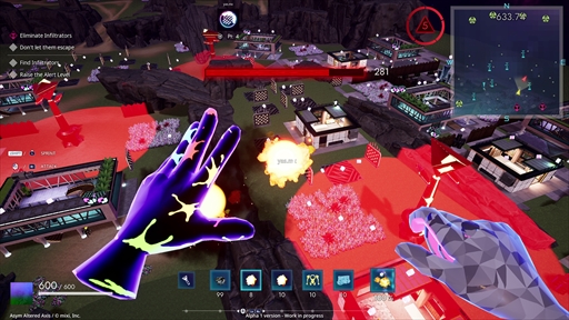 画像集 No.020のサムネイル画像 / MIXIのPC向け非対称型対戦ゲーム「Asym Altered Axis」を紹介。日本から参加可能なαテストが10月19日からスタート