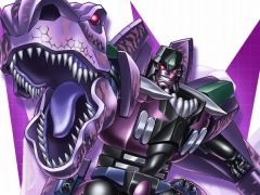 「トランスフォーマー レイジバトル」オートで進むバトルシステムを公開。メガトロンやアイアンハイドなど新たなイラスト5点も