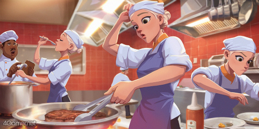 画像集 No.003のサムネイル画像 / 「シャーロットのテーブル」は飯テロ注意なマッチ3パズル。先行プレイレポートとメールインタビューをお届け