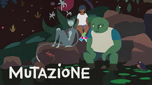 画像集 No.007のサムネイル画像 / Switch「Mutazione」の配信がニンテンドーeショップでスタート。ミュータント達の暮らす南国のリゾートを舞台にした異色のアドベンチャー