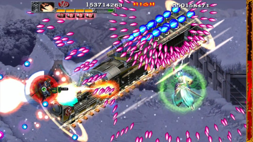 画像集 No.017のサムネイル画像 / 「赤い刀 真」,PC/Switch/PS4/Xbox One版を本日リリース。和風×ミリタリーのビジュアルが特徴の横スクロールシューティング