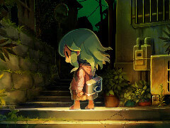夜道探索ACT「夜廻三」のPC(Steam)版,本日リリース。懐中電灯の明かりと心臓の鼓動を頼りに,不気味な夜の街をさまよう