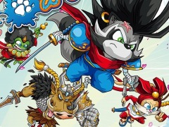 最大4人の協力プレイが楽しめる2Dベルトスクロール・アクション「Jitsu Squad(ジツ・スクワッド)」,PS4/Switch向けに2023年春リリース