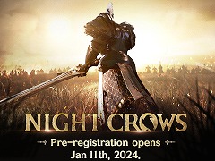 韓国で大人気の新作MMO「NIGHT CROWS」,グローバル版の事前予約受付を2024年1月11日に開始。日本語にも対応したティザーサイトが公開に
