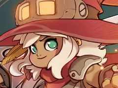 Switch版「The Knight Witch」配信開始。美しい手描きの世界を舞台にしたハイテンポな探索型シューティングアドベンチャー