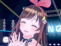 Switch版「Kizuna AI - Touch the Beat!」,タッチ操作とジャイロ操作に対応。Viewモードでは好きなアングルでキズナアイを眺められる