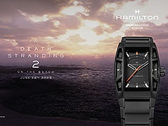 「DEATH STRANDING 2」と腕時計ブランド「ハミルトン」がコラボ。ゲーム内に登場するほか,限定2000本で商品化も決定