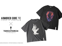 「ARMORED CORE VI」C4-621とレイヴンのエンブレムをデザインしたTシャツが発売に。先行販売されたドッキングTシャツの単品版