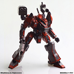 画像ギャラリー No.003のサムネイル画像 / 「アーマード・コア」シリーズの機体がプラモデルで登場。Vol.1は，クローム XCA-00 アンファング，ジオ・マトリクス ZCL-XA/2など4機体