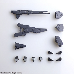 画像ギャラリー No.028のサムネイル画像 / 「アーマード・コア」シリーズの機体がプラモデルで登場。Vol.1は，クローム XCA-00 アンファング，ジオ・マトリクス ZCL-XA/2など4機体