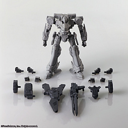 画像ギャラリー No.029のサムネイル画像 / 「アーマード・コア」シリーズの機体がプラモデルで登場。Vol.1は，クローム XCA-00 アンファング，ジオ・マトリクス ZCL-XA/2など4機体