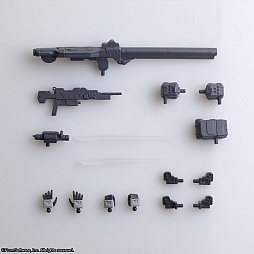 画像ギャラリー No.037のサムネイル画像 / 「アーマード・コア」シリーズの機体がプラモデルで登場。Vol.1は，クローム XCA-00 アンファング，ジオ・マトリクス ZCL-XA/2など4機体