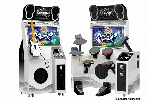 画像集 No.002のサムネイル画像 / ギタドラシリーズ最新作「GITADORA FUZZ-UP」稼働開始。演奏の強制終了が廃止になり，一定時間貸し切りにできるモード登場