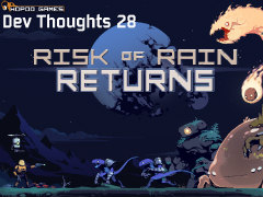 「Risk of Rain Returns」2023年発売。初代リスク・オブ・レインをリマスターし,Steam / Switch向けに日本語対応