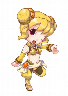 画像集 No.044のサムネイル画像 / 「ドカポンキングダム コネクト」6種の上級職業と“美容師カーリー”の情報が公開に。最大4人でのオンライン対戦の詳細も