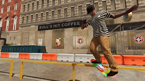 画像集 No.003のサムネイル画像 / 「セッション：スケートシム」のSwitch版が発売に。前後の足を2本のスティックで操作して重心をコントロールするスケボーシミュレータ
