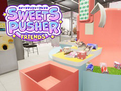 ゲームセンターの“お菓子すくい”を最大4人で楽しめる,PC向け「スイーツプッシャーフレンズ」2月10日に配信。本日20:00より生放送を実施