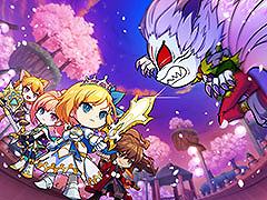 モンストシリーズ新作はオートラン機能を使ったアクションゲーム。「スピードラッシュランナーズ」,本日サービス開始