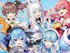 「タワーオブスカイ」で“ホロライブ”とのコラボイベントを本日17:00頃から開催。VTuber5人がイベントクエストのボスキャラとして登場