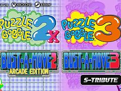 「パズルボブル2X/パズルボブル3」「メタルブラック」の“Sトリビュート”が本日発売へ。巻き戻しやクイックセーブ&ロードに対応