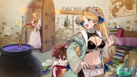 画像集 No.009のサムネイル画像 / 「マリーのアトリエ Remake 〜ザールブルグの錬金術士〜」7月13日に発売決定。可愛いミニキャラたちが動き回るリメイク版登場