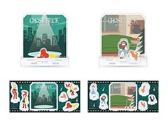 「ゴースト トリック」のキャラクターがゆる〜いイラストのグッズに。ブランドシリーズ「ゆるパレット」に「ゴースト トリック」が登場