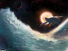 今度の舞台は,超光速航行する宇宙クジラの背中。都市建設シム「Beyond These Stars」が2023年下半期に発売へ