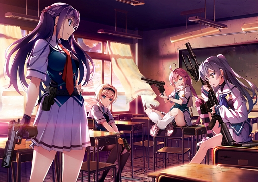 画像集 No.028のサムネイル画像 / シリーズ完結編「グリザイア ファントムトリガー 08」,Switch向けDL版が配信開始