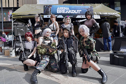 画像集 No.007のサムネイル画像 / 「アリブレ」，池袋ハロウィンコスプレフェス2023特設ブースレポートを公開。総計20名以上のコスプレイヤーが参戦