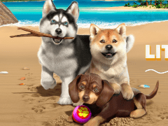 常夏の島で子犬と触れ合うシミュレーション「LITTLE FRIENDS 〜PUPPY ISLAND〜」,2023年夏に発売